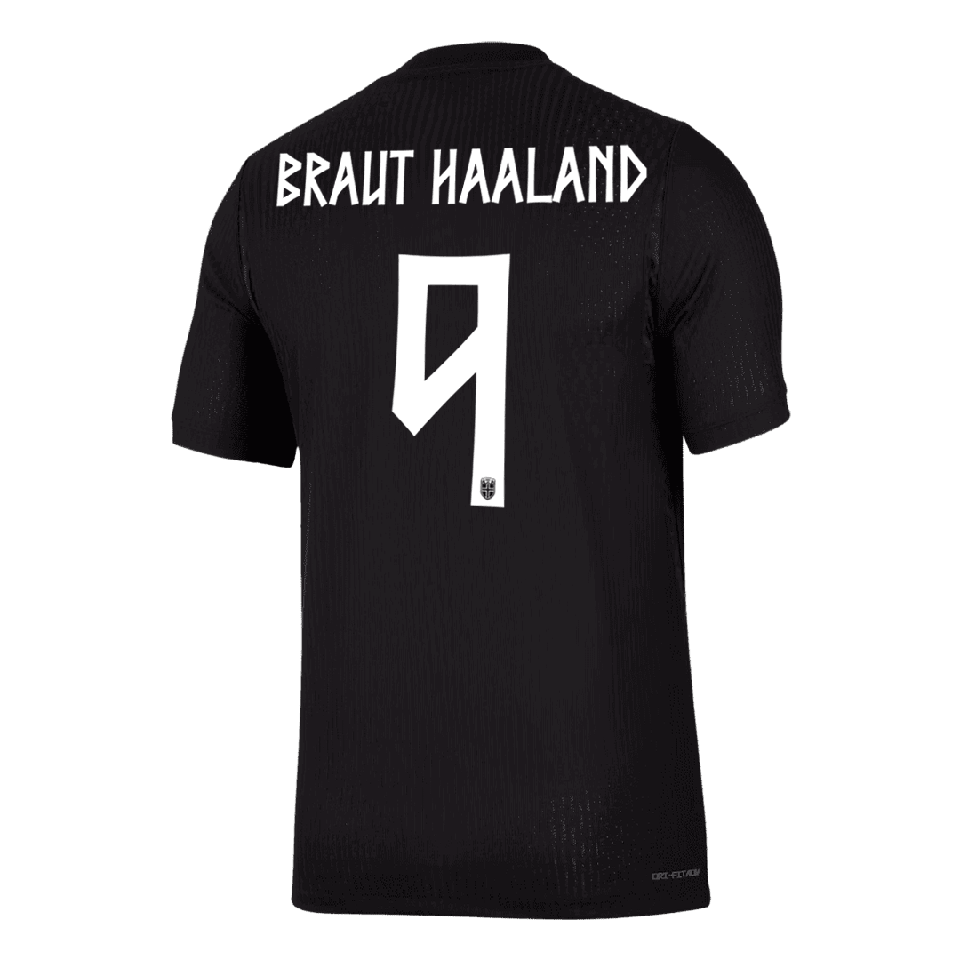 Norway World Cup Udebanetrøje Spillerversion 2026 BRAUT HAALAND #9 – Billede 3