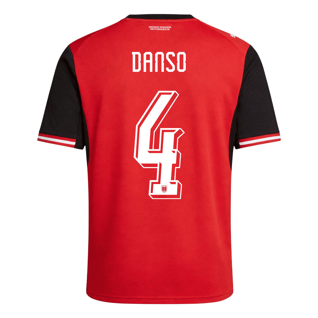 Austria World Cup Hjemmetrøje 2026 DANSO #4 – Billede 9