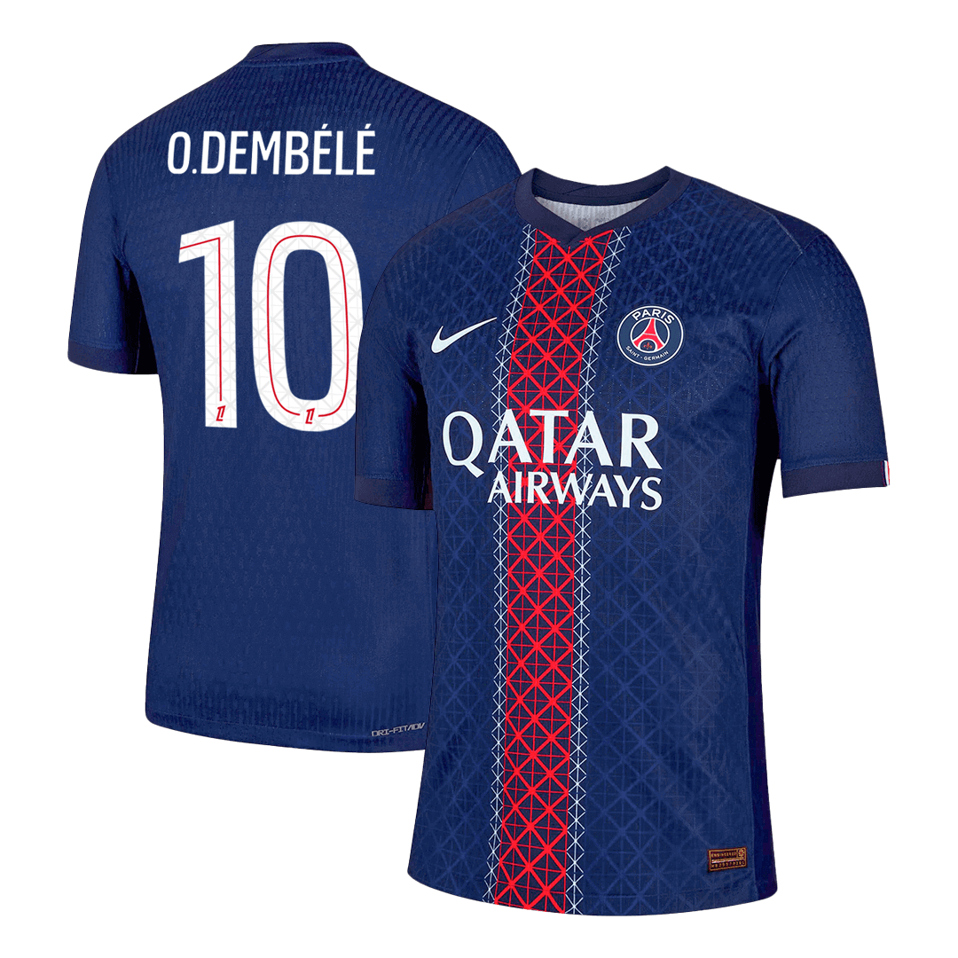PSG Hjemmebanetrøje Spillerversion 2025/26 O.DEMBÉLÉ #10