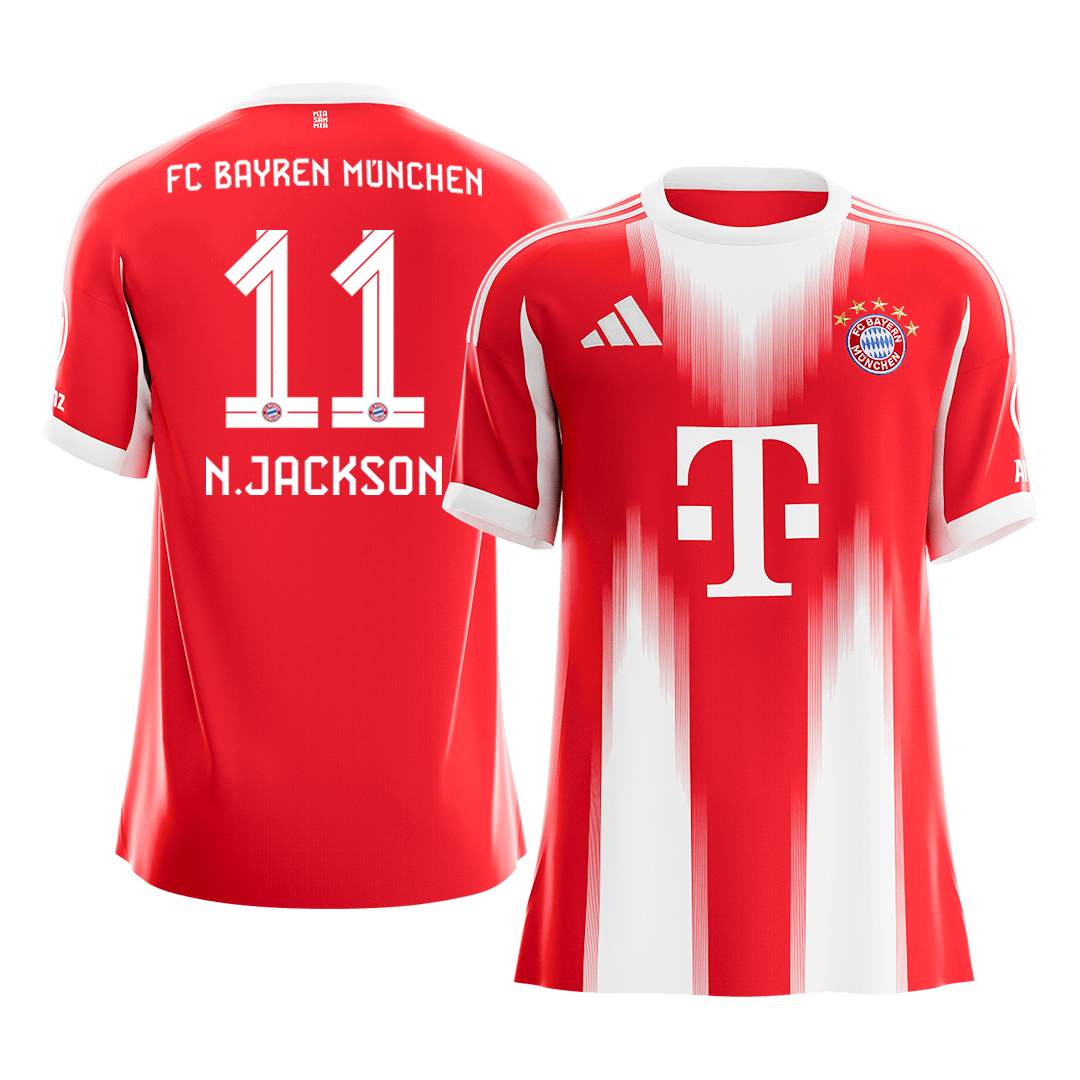 Bayern Munich Hjemmetrøje 2025/26 N.JACKSON #11 [PREMIUM]