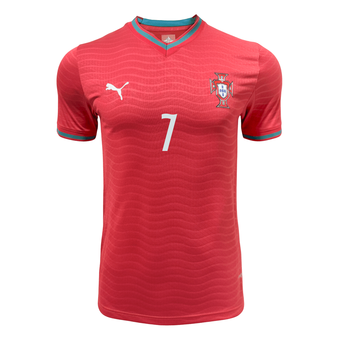 Portugal World Cup Hjemmebanetrøje Spillerversion 2026 RONALDO #7 – Billede 9
