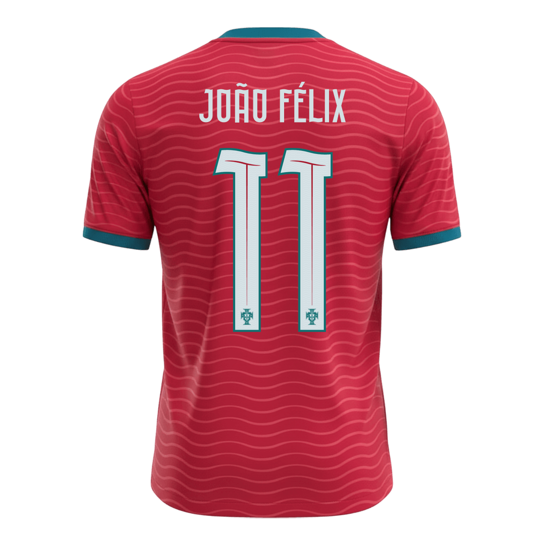 Portugal World Cup Hjemmetrøje 2026 JOÃO FÉLIX #11 [PREMIUM] – Billede 9