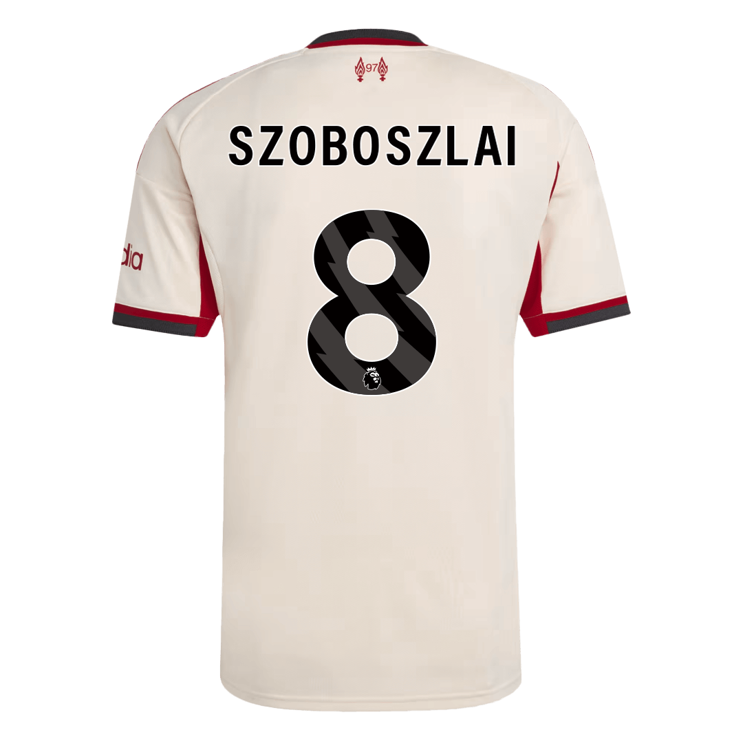 Liverpool Udebanetrøje 2025/26 SZOBOSZLAI #8