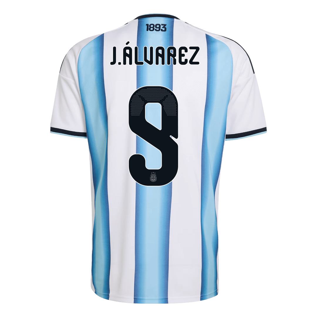 Argentina World Cup Hjemmetrøje 2026 J.ÁLVAREZ [PREMIUM]