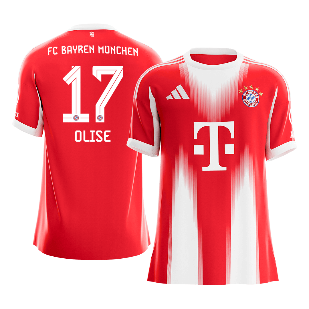 Bayern Munich Hjemmetrøje 2025/26 OLISE #17 [PREMIUM]