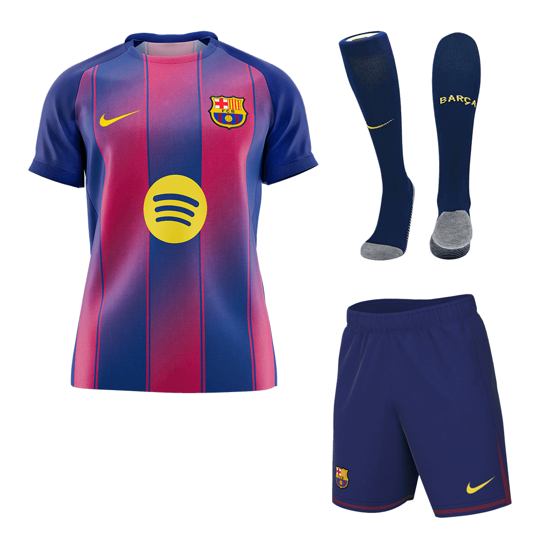 Barcelona Hjemmebanesæt 3-dele 2025/26