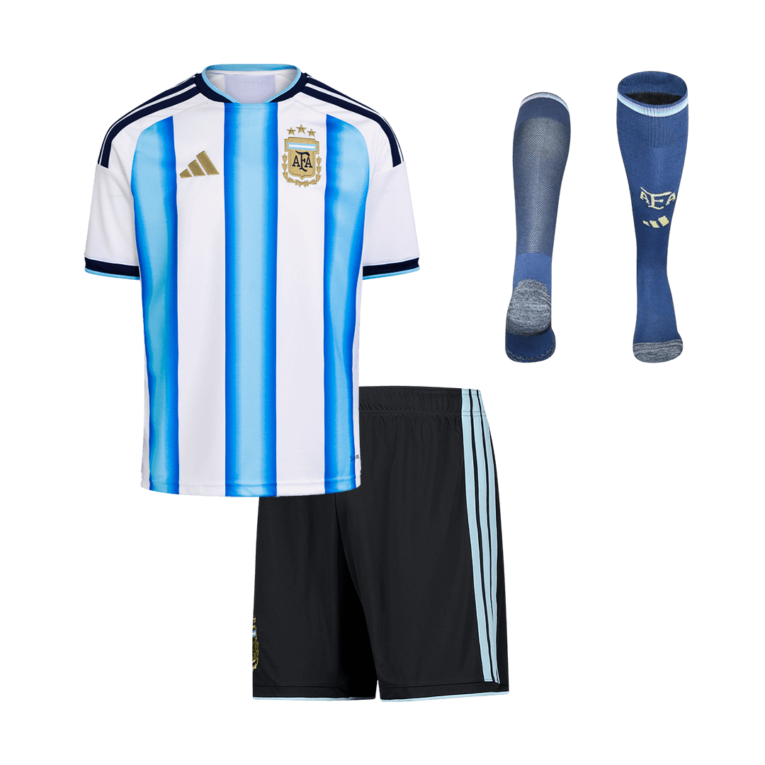 Argentina World Cup Hjemmebanesæt Børn 3-dele 2026