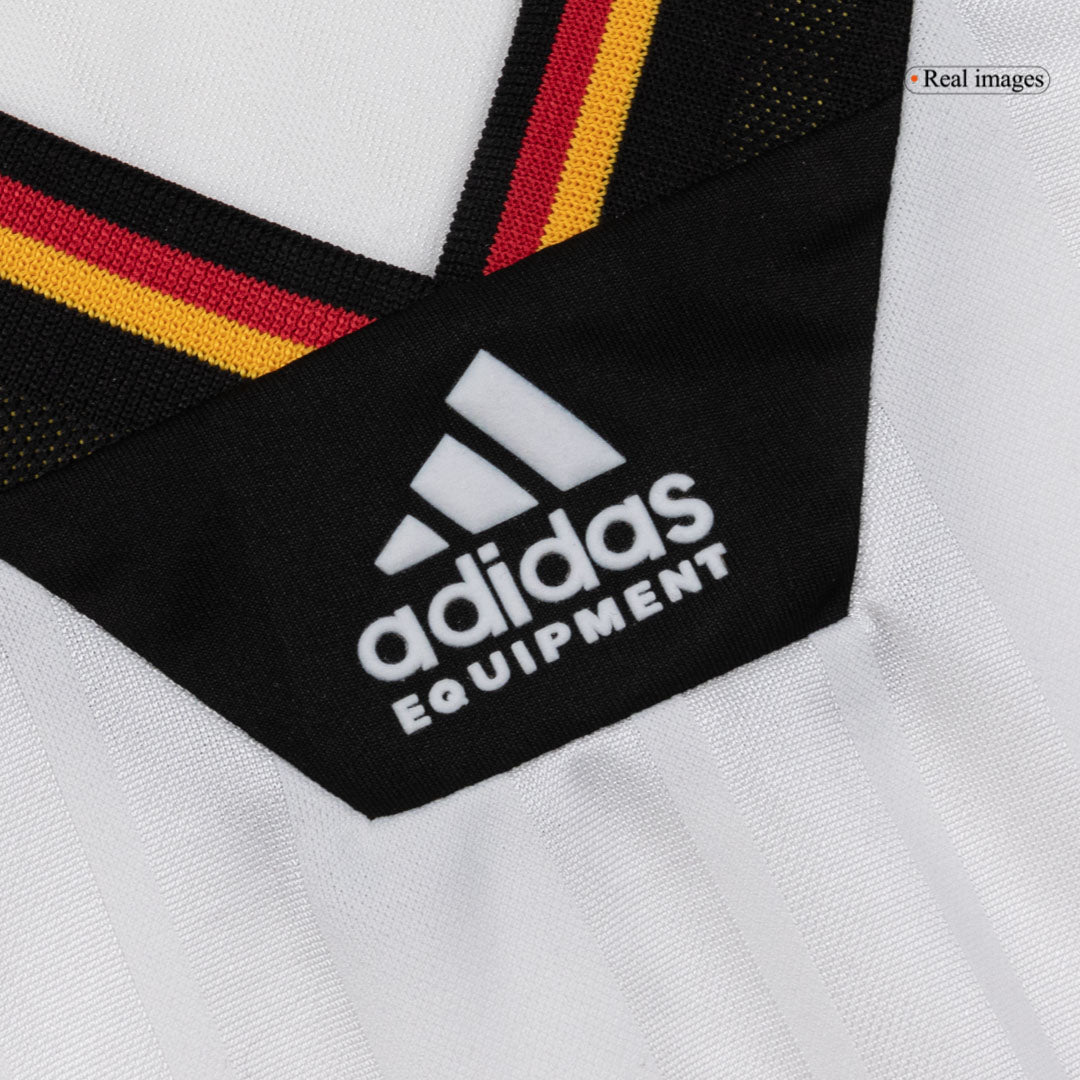 Germany Retro Hjemmebanetrøje 1992 – Billede 5