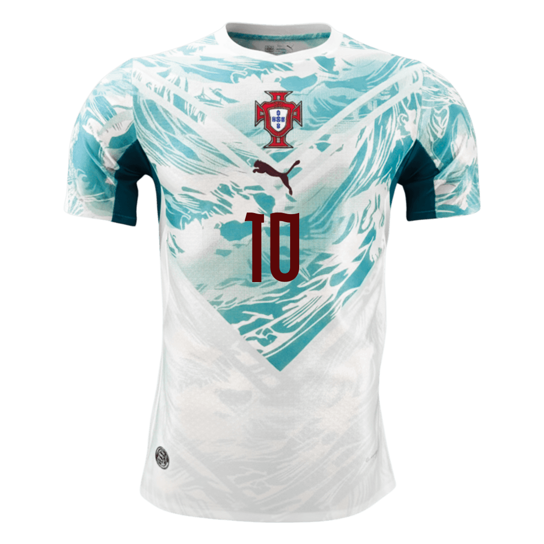 Portugal World Cup Udebanetrøje Spillerversion 2026 BERNARDO #10 – Billede 8