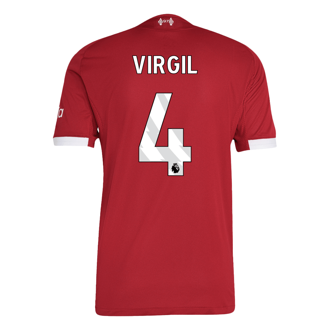 Liverpool Hjemmebanetrøje Spillerversion 2025/26 VIRGIL #4 – Billede 10