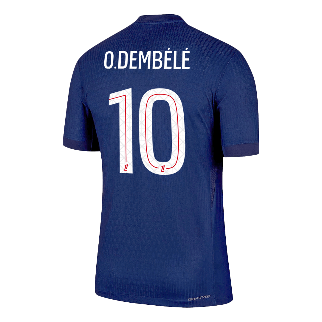 PSG Hjemmebanetrøje Spillerversion 2025/26 O.DEMBÉLÉ #10 – Billede 9