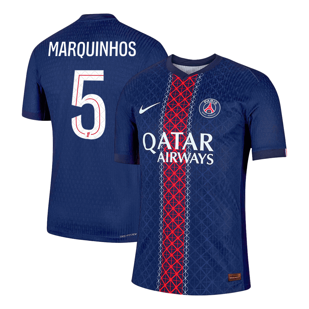 PSG Hjemmebanetrøje Spillerversion 2025/26 MARQUINHOS #5