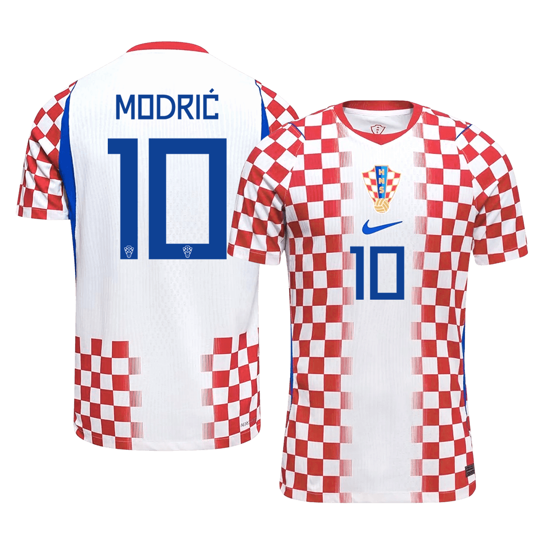 Croatia World Cup Hjemmebanetrøje Spillerversion 2026 MODRIĆ #10