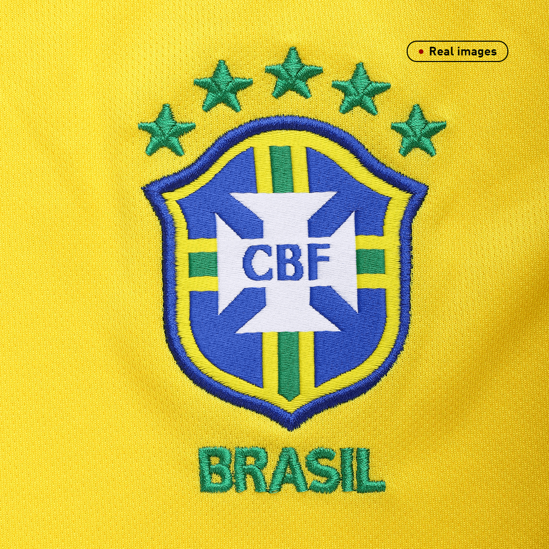 Brazil Retro Hjemmebanetrøje 2004 – Billede 4