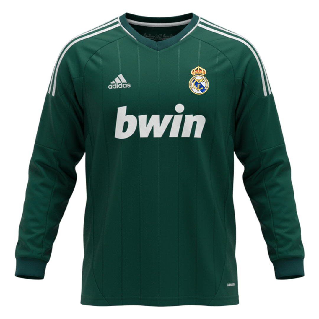 Real Madrid Retro Langærmet Tredjebanetrøje 2012/13