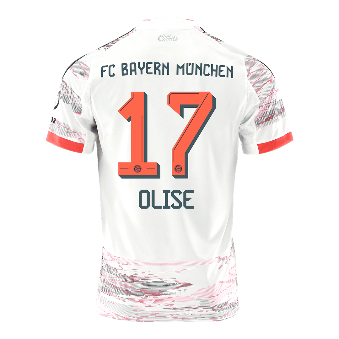 Bayern Munich Udebanetrøje 2025/26 OLISE #17