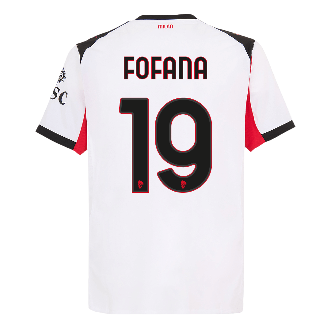 AC Milan Udebanetrøje Spillerversion 2025/26 FOFANA #19 – Billede 12