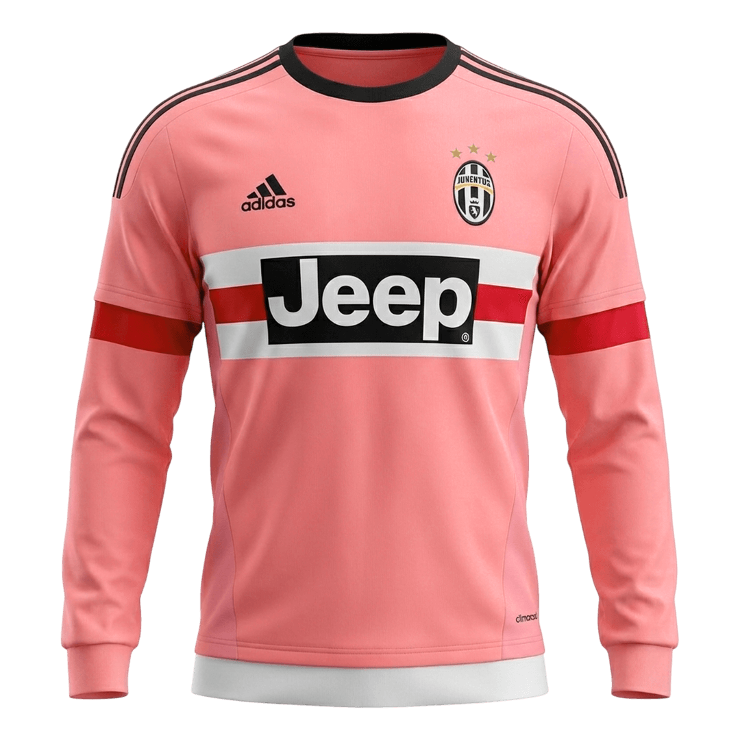 Juventus Retro Langærmet Udebanetrøje 2015/16