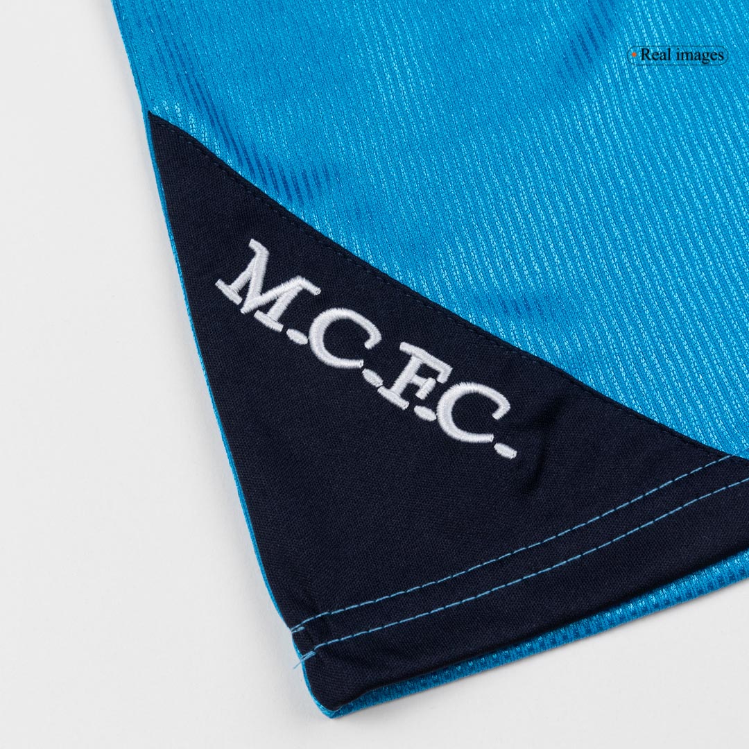 Manchester City Retro Hjemmebanetrøje 1999/01 – Billede 3