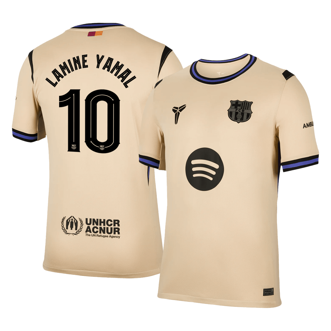 Barcelona Udebanetrøje 2025/26 UCL LAMINE YAMAL #10