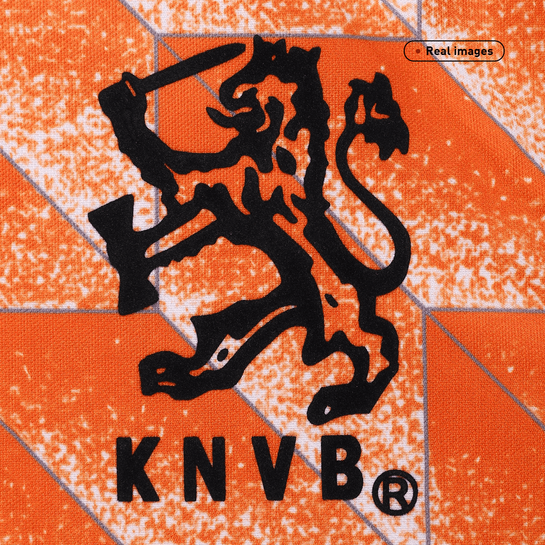 Netherlands Retro Hjemmebanetrøje 1988 – Billede 6