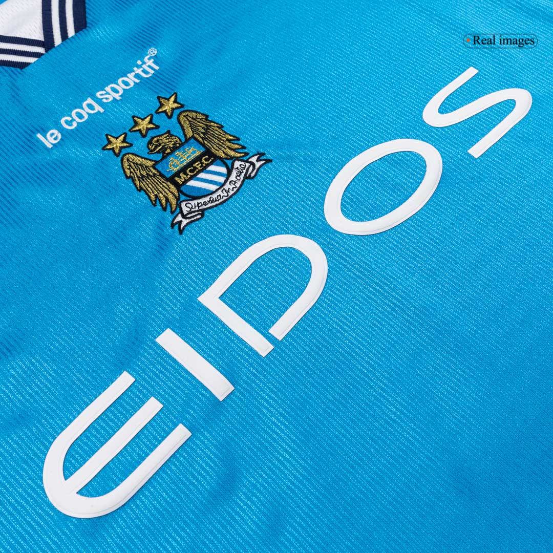 Manchester City Retro Hjemmebanetrøje 1999/01 – Billede 2
