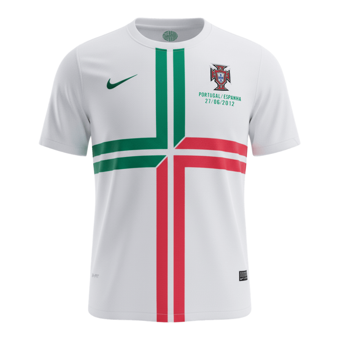 Portugal Retro Udebanetrøje 2012