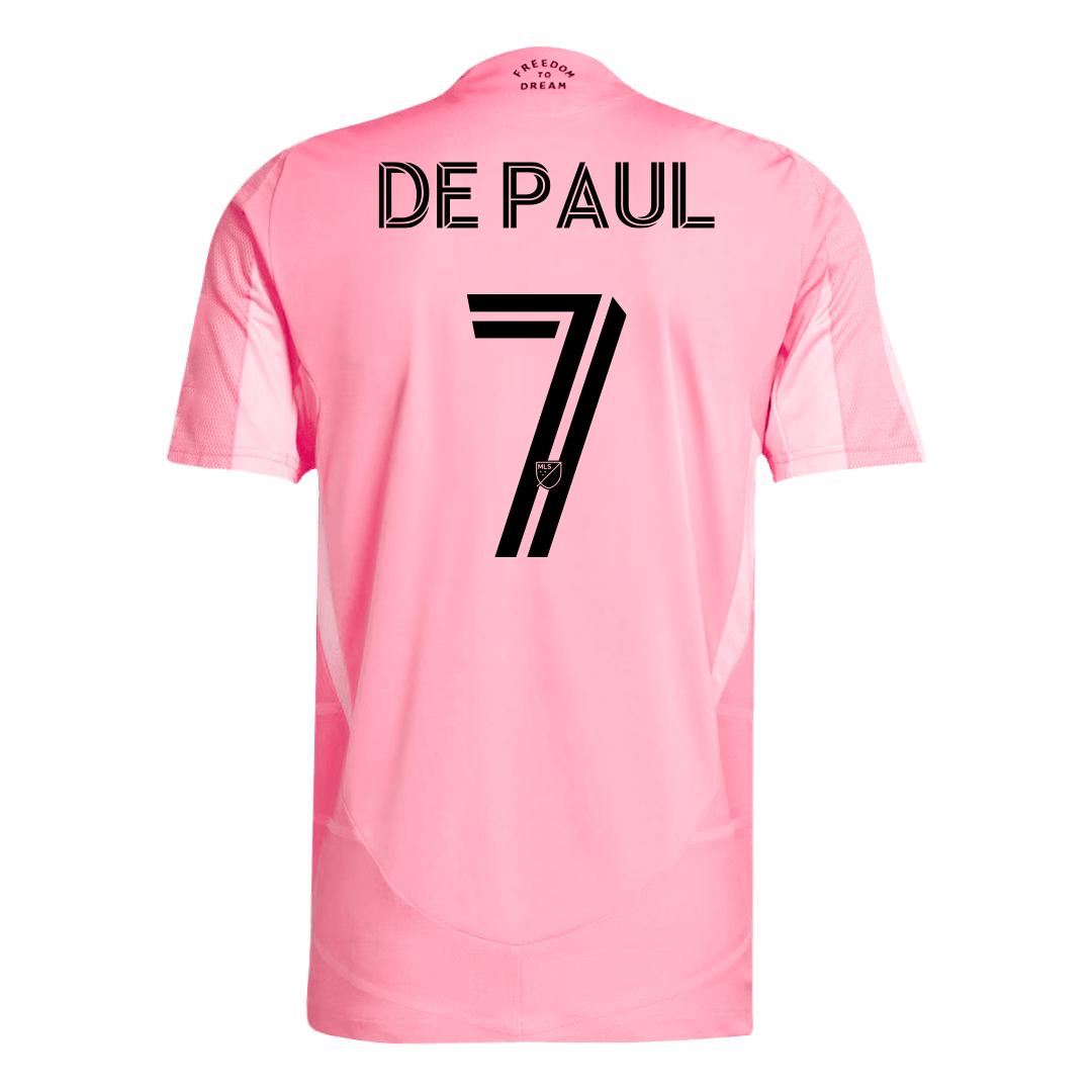 Inter Miami CF Hjemmebanetrøje Spillerversion 2025 DE PAUL #7 – Billede 12