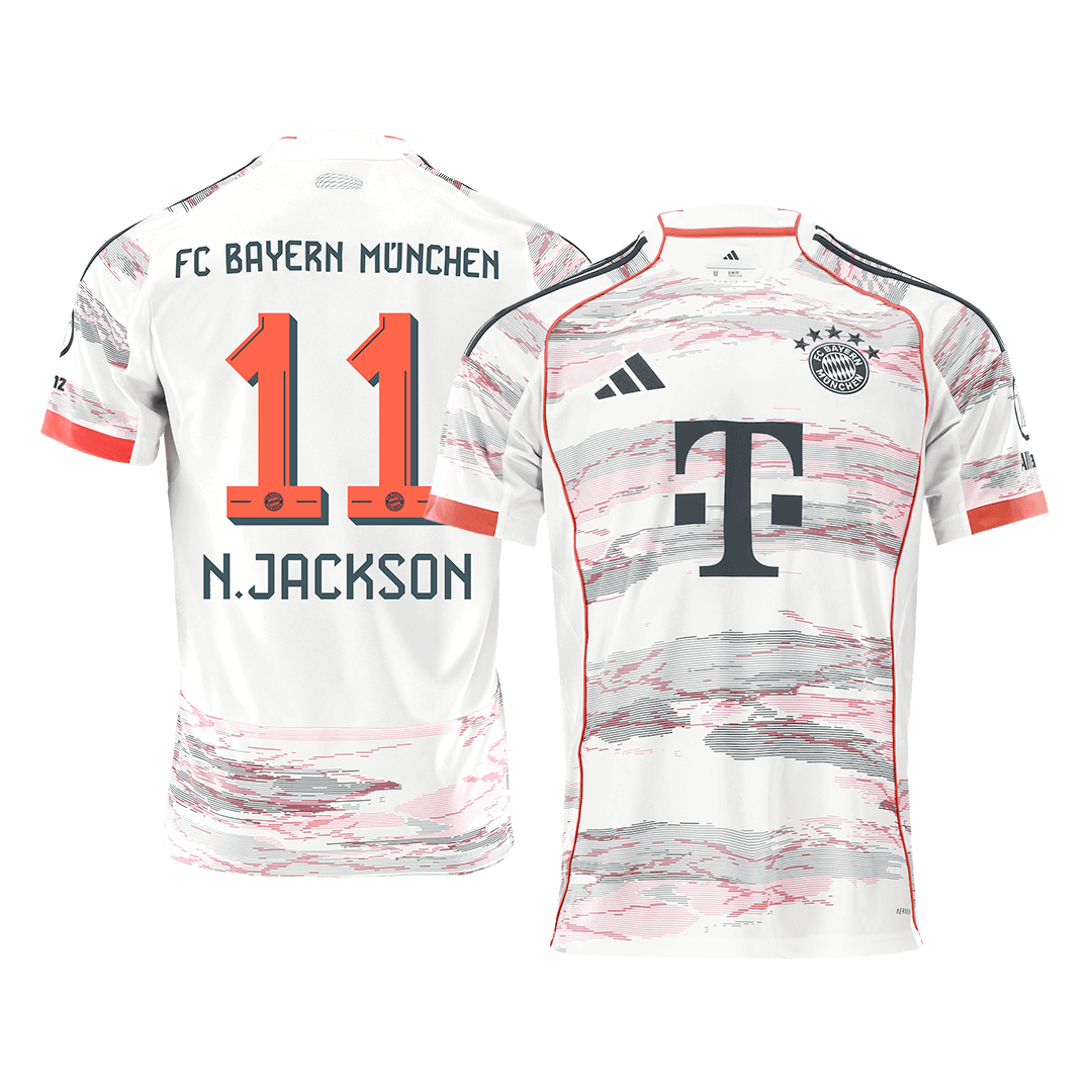 Bayern Munich Udebanetrøje 2025/26 N.JACKSON #11