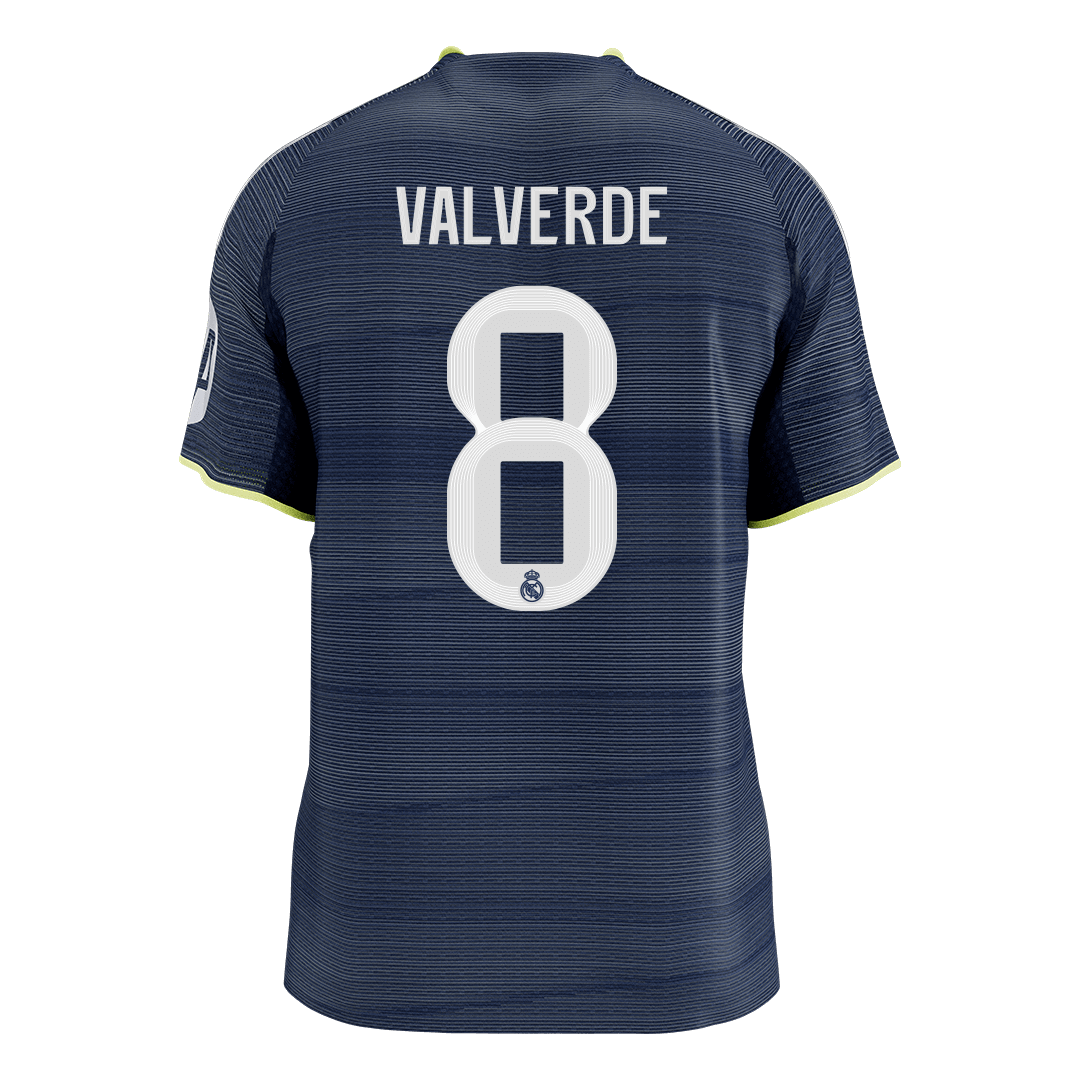 Real Madrid Udebanetrøje Spillerversion 2025/26 VALVERDE #8 [PREMIUM] – Billede 9