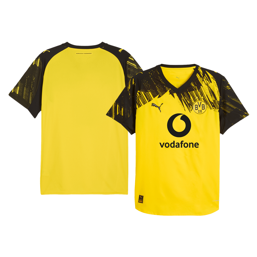 Borussia Dortmund Hjemmebanetrøje Spillerversion 2025/26 – Billede 10