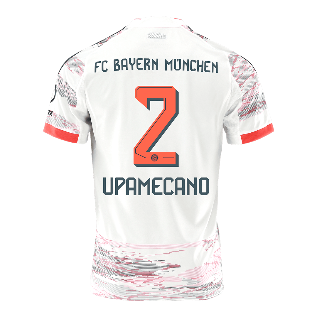 Bayern Munich Udebanetrøje 2025/26 UPAMECANO #2