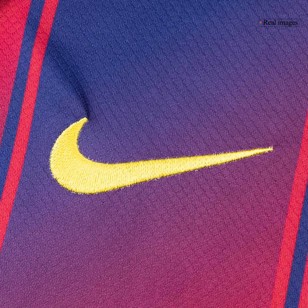 Barcelona Langærmet Hjemmebanetrøje 2025/26 – Billede 7