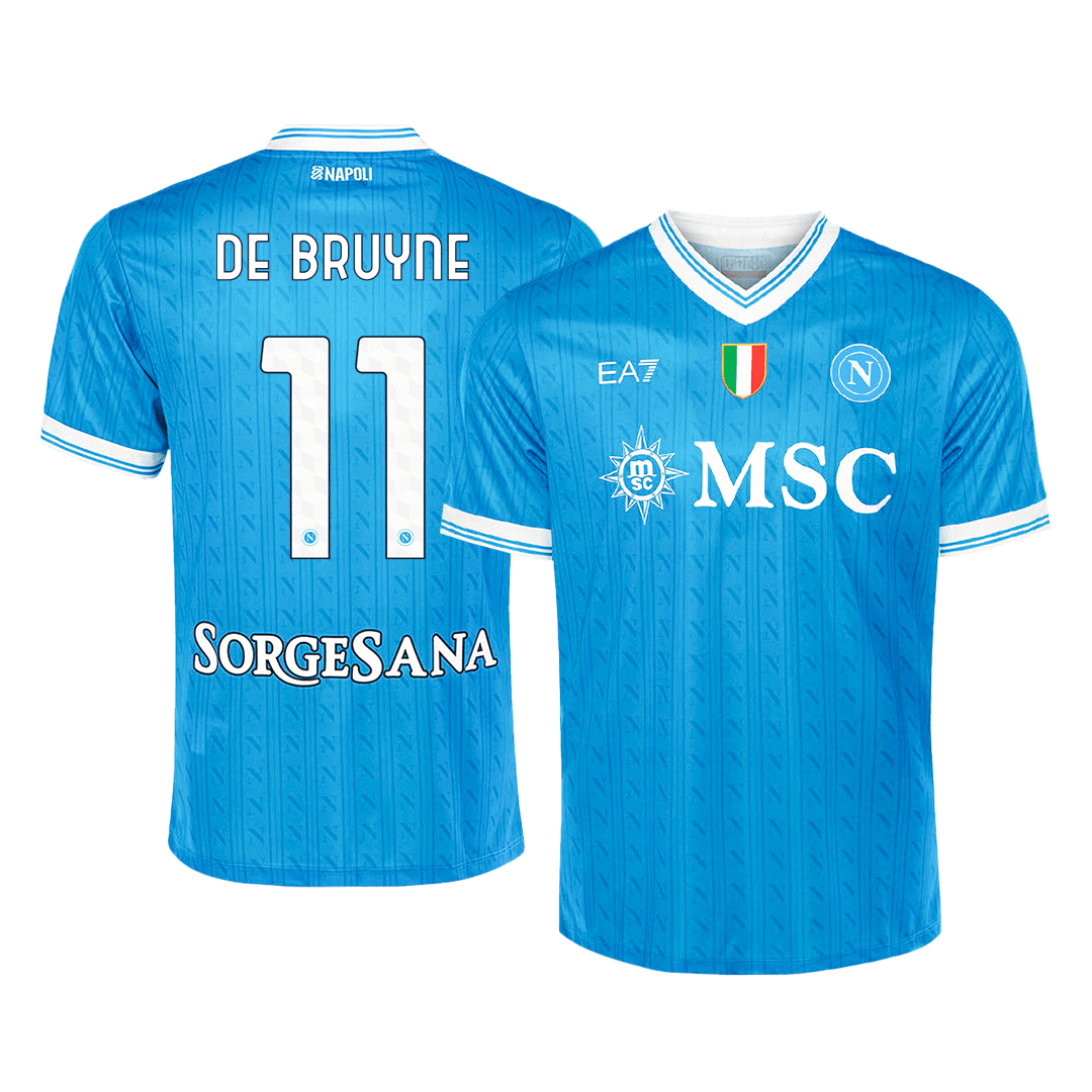Napoli Hjemmetrøje 2025/26 DE BRUYNE #11