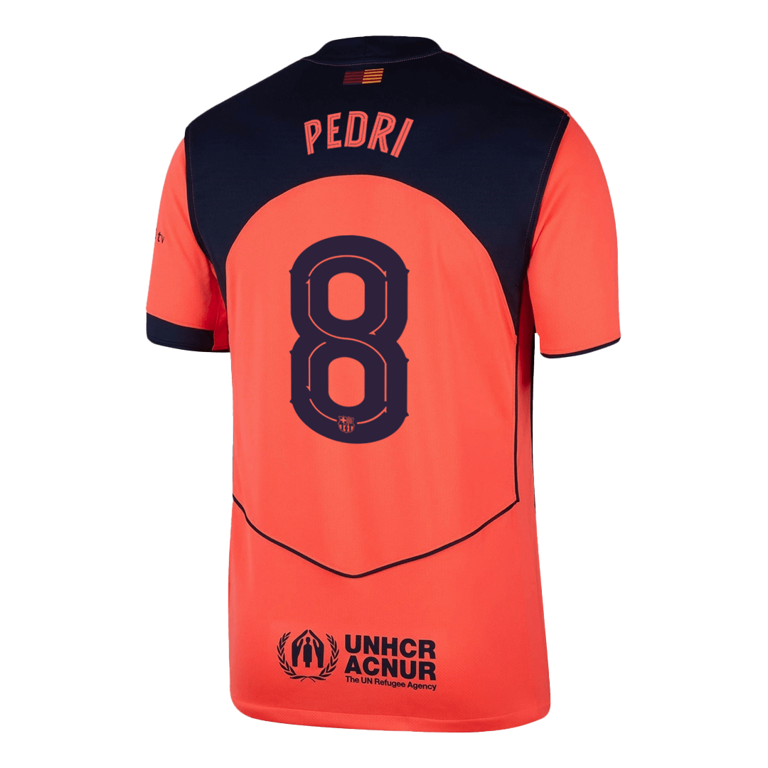 Barcelona Tredjetrøje 2025/26 UCL PEDRI #8 – Billede 11