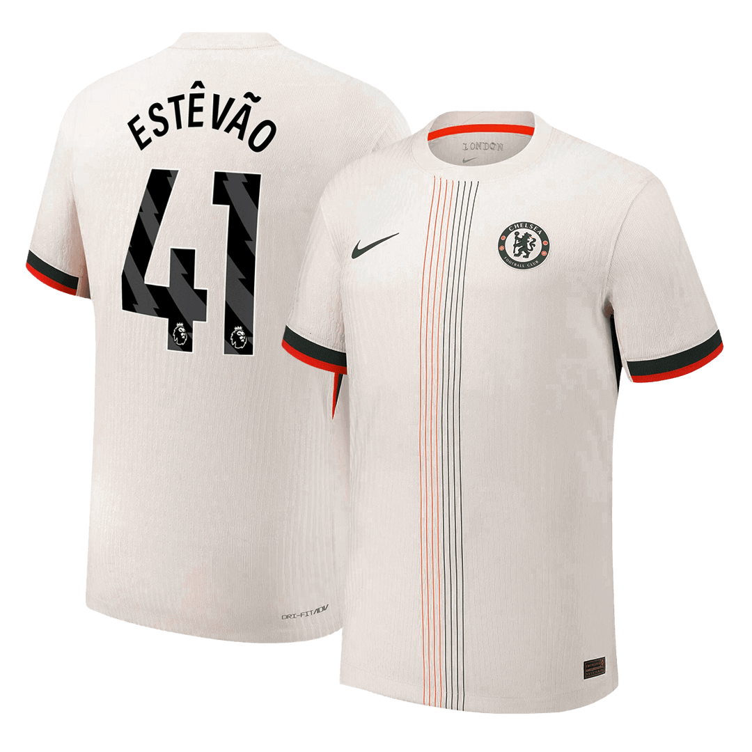 Chelsea Udebanetrøje Spillerversion 2025/26 ESTÊVÃO #41
