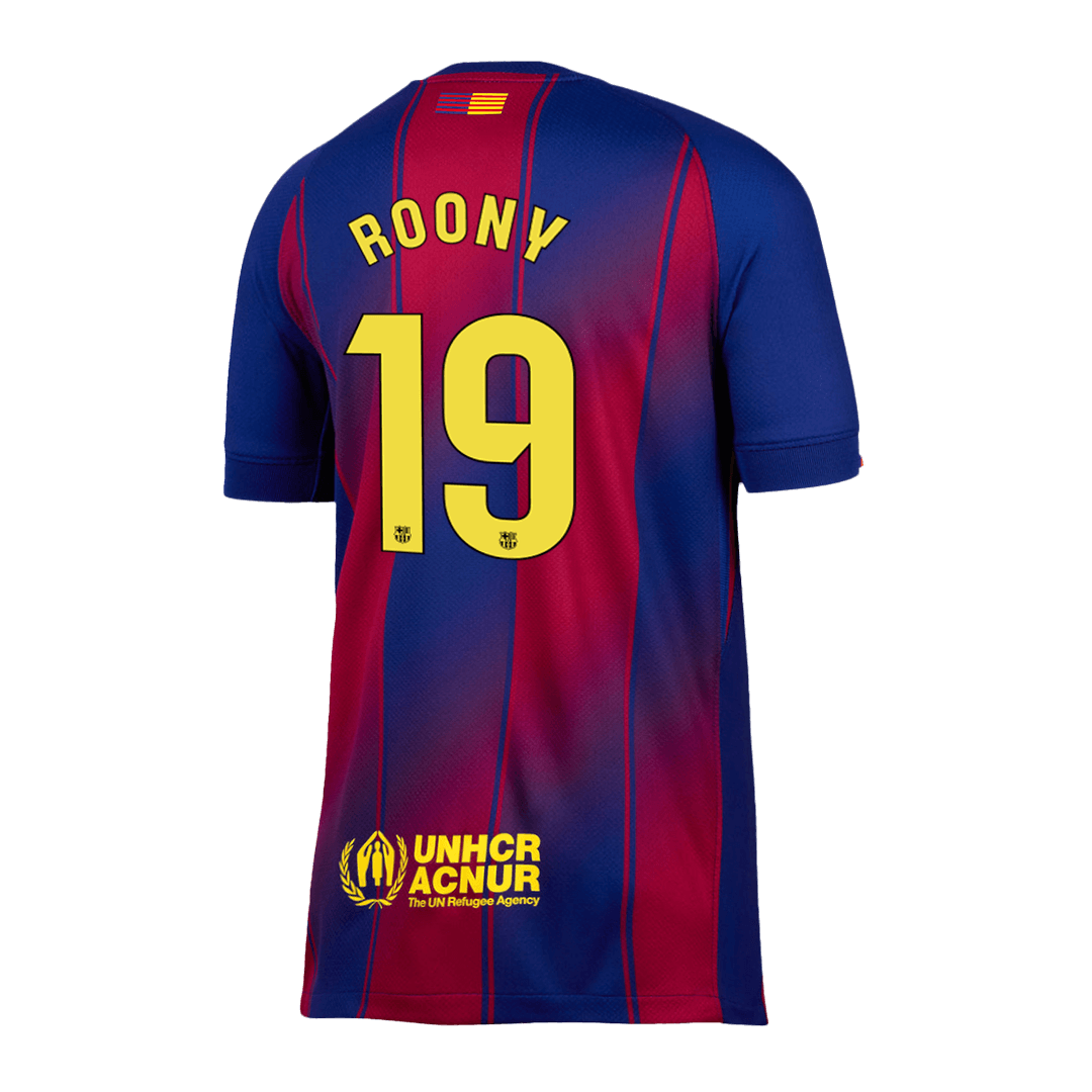 Barcelona Hjemmetrøje 2025/26 ROONY #19