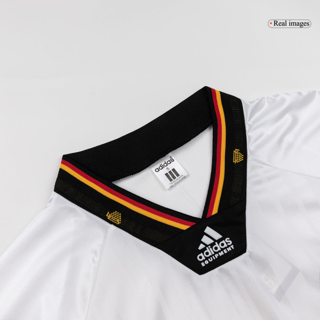Germany Retro Hjemmebanetrøje 1992 – Billede 6