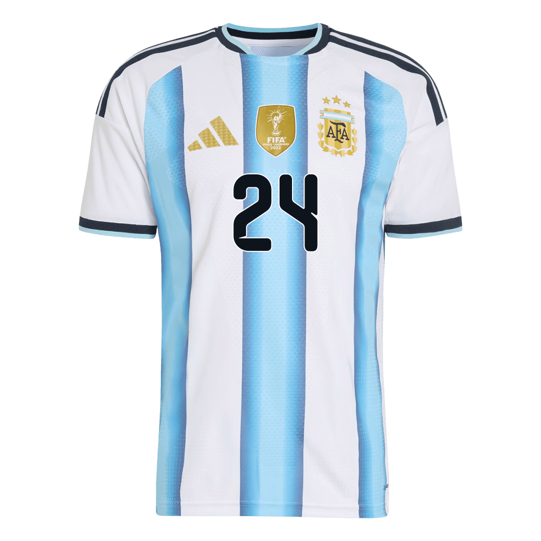 Argentina World Cup Hjemmebanetrøje Spillerversion 2026 E. FERNÁNDEZ – Billede 2