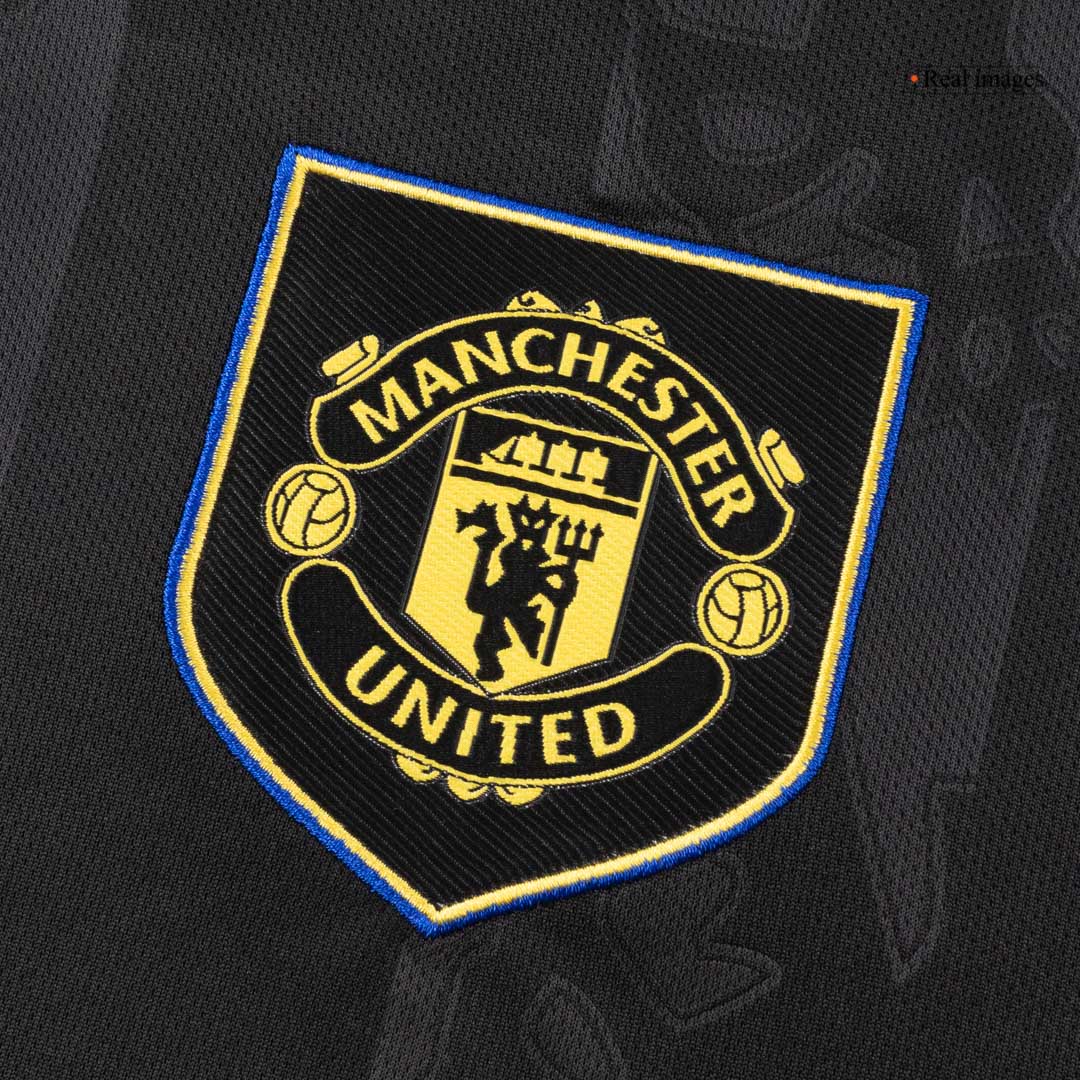 Manchester United Langærmet Tredjebanetrøje 2025/26 – Billede 7