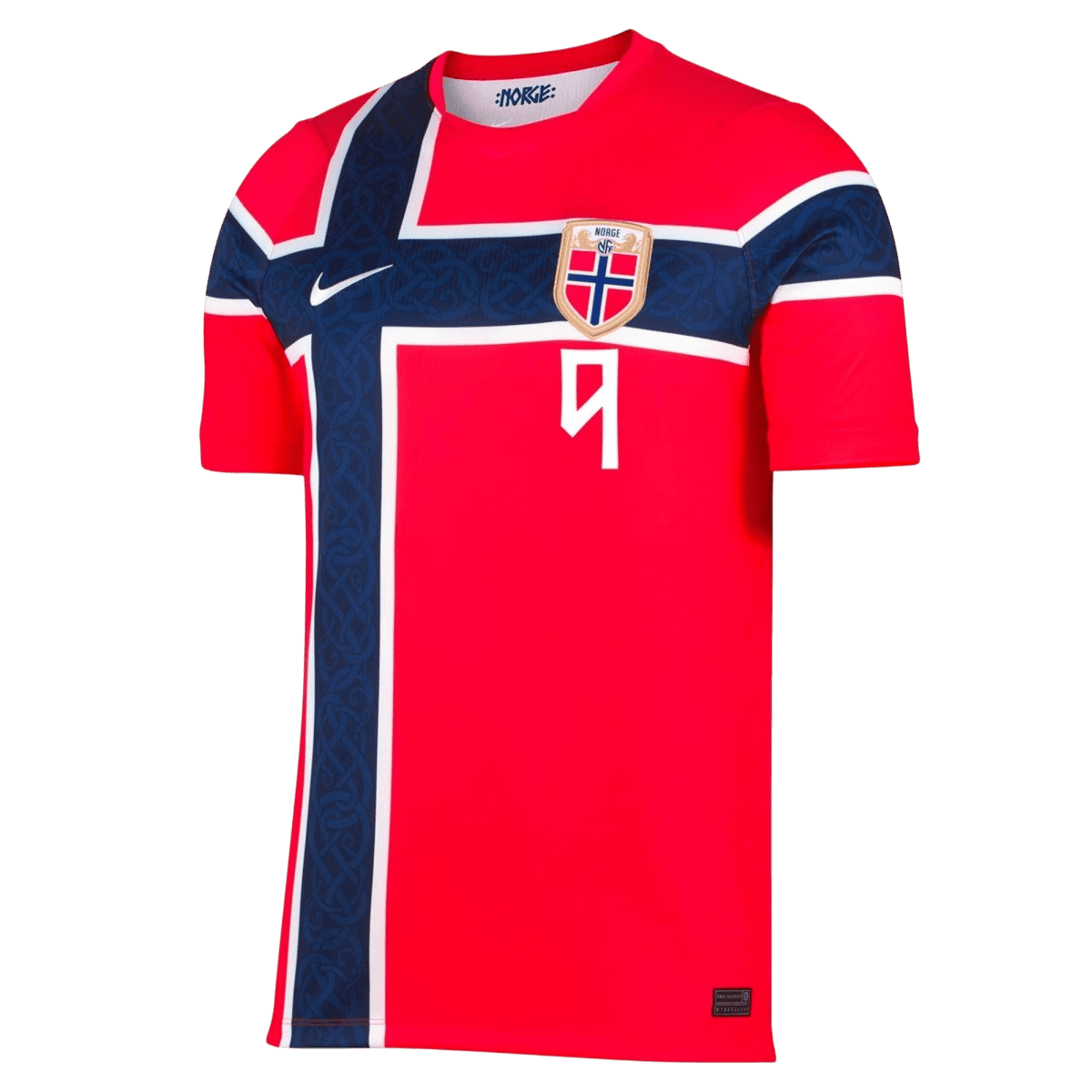 Norway World Cup Hjemmetrøje 2026 BRAUT HAALAND #9 – Billede 2