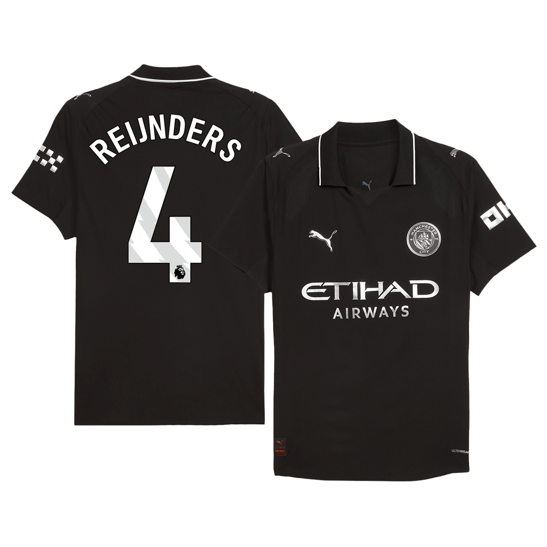 Manchester City Udebanetrøje Spillerversion 2025/26 REIJNDERS #4