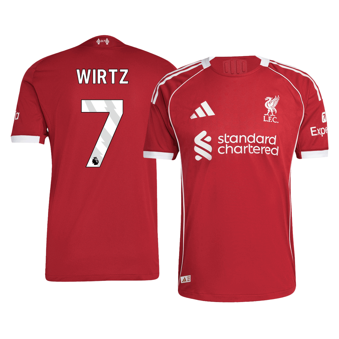 Liverpool Hjemmebanetrøje Spillerversion 2025/26 WIRTZ #7