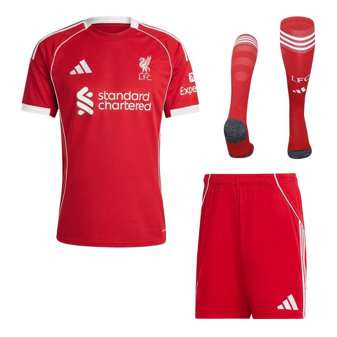 Liverpool Hjemmebanesæt 3-dele 2025/26