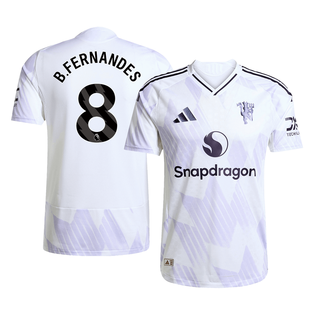 Manchester United Udebanetrøje Spillerversion 2025/26 B.FERNANDES #8