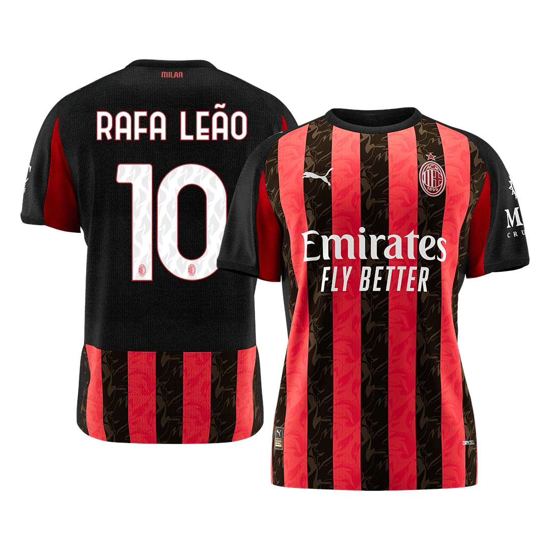 AC Milan Hjemmetrøje 2025/26 RAFA LEÃO #10 [PREMIUM]