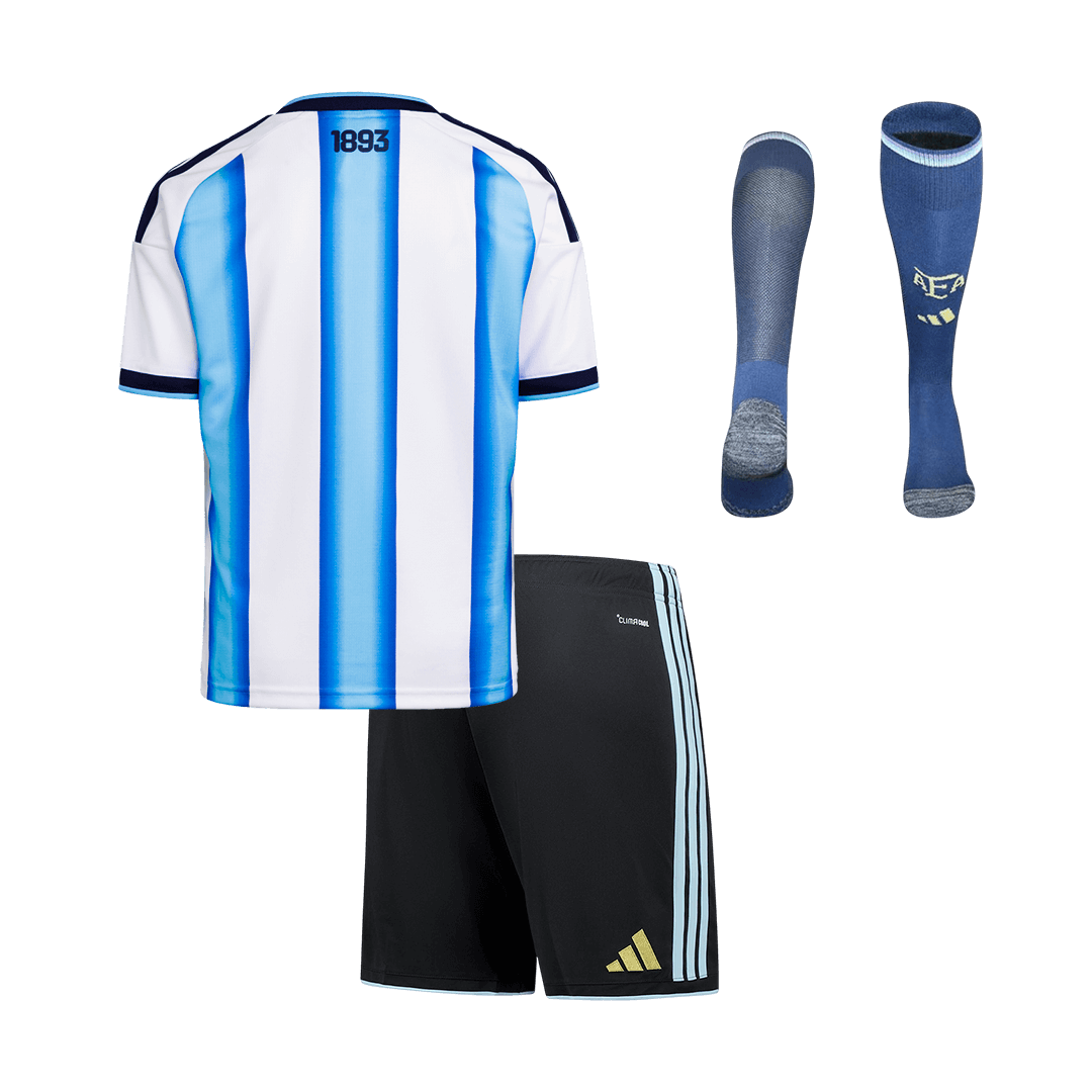 Argentina World Cup Hjemmebanesæt Børn 3-dele 2026 – Billede 12