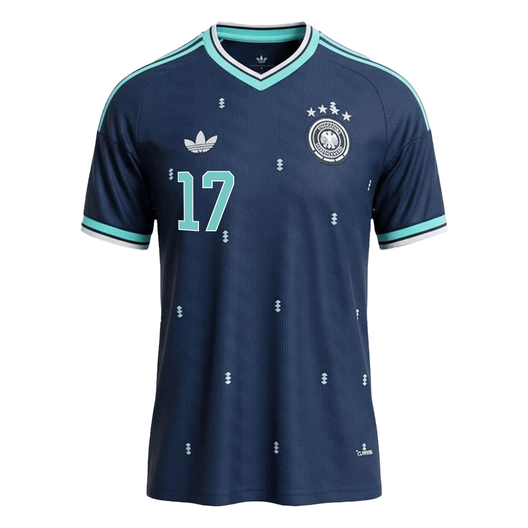 Germany World Cup Udebanetrøje 2026 WIRTZ #17 – Billede 8
