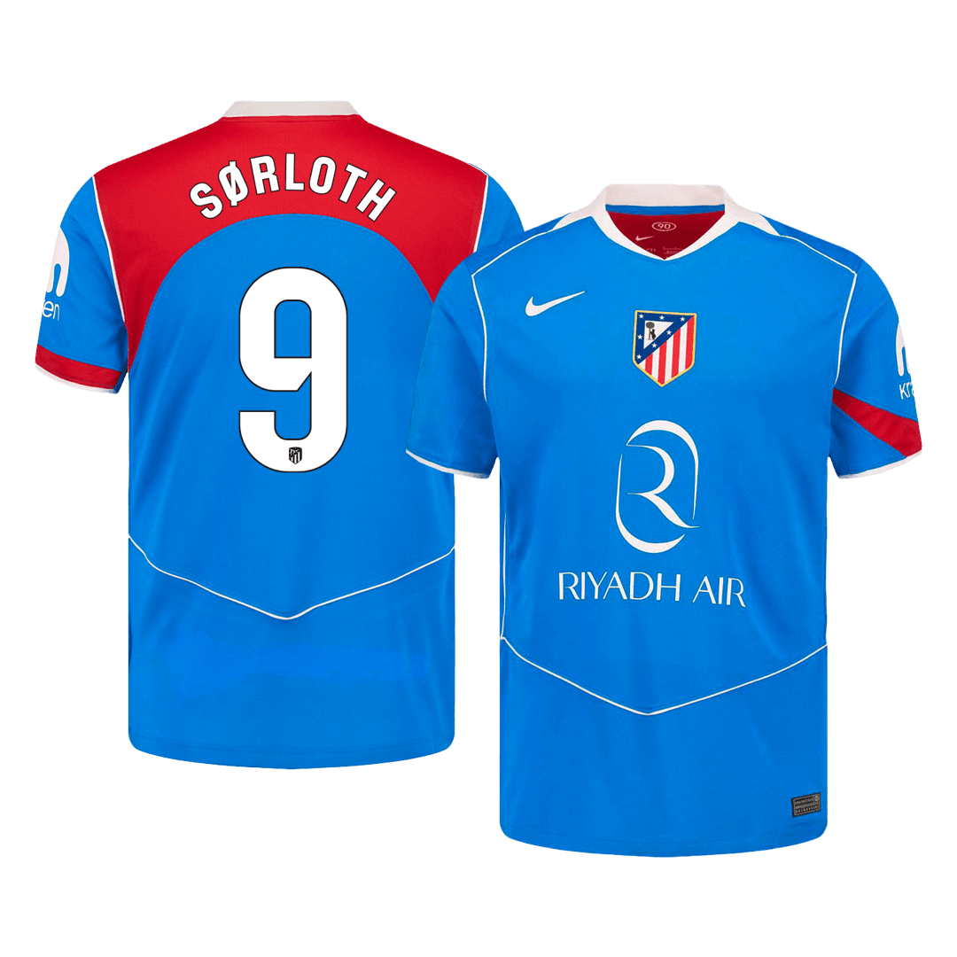 Atletico Madrid Tredjetrøje 2025/26 SØRLOTH #9