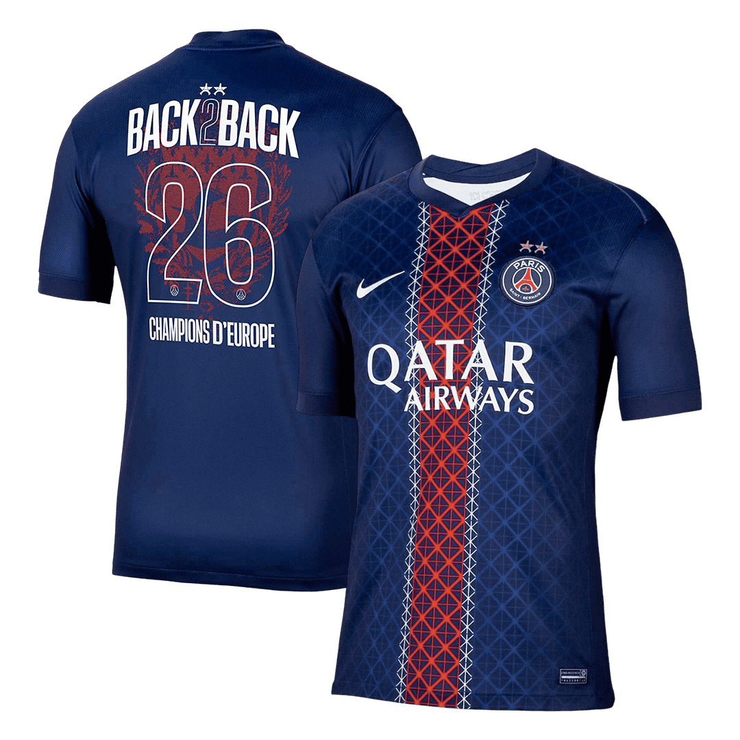 PSG Hjemmetrøje 2025/26 Champions of Europe #26 [PREMIUM]